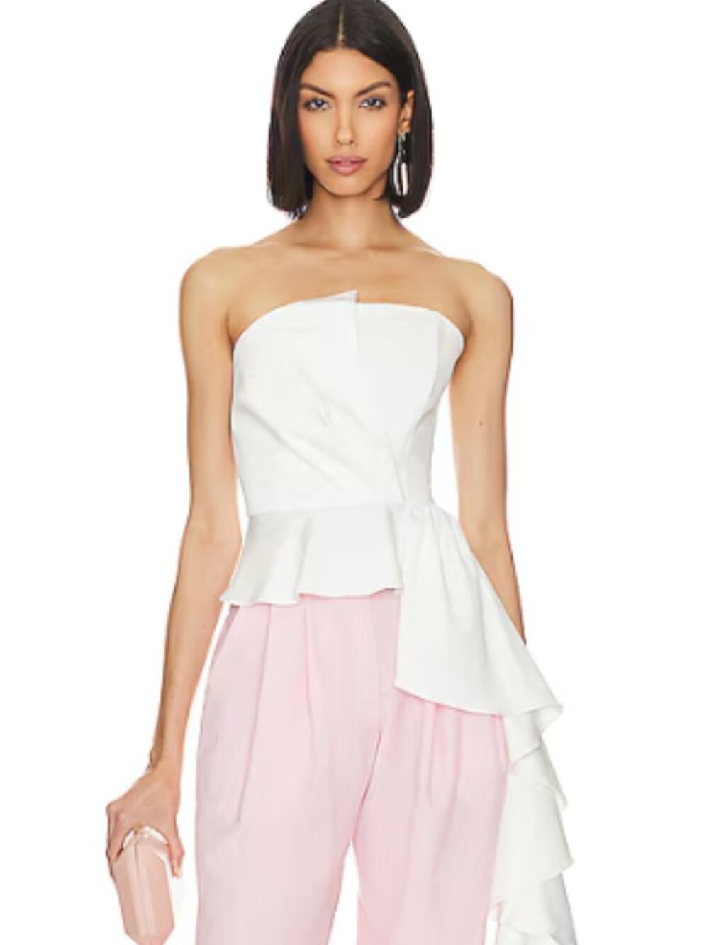 ELLIATT Avianna Top in ivory/white - size M - bride/bachelorette
